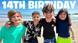 Daylins 14th Birthday FUNhouse Birthday Vlog [upl. by Anitsirhk]