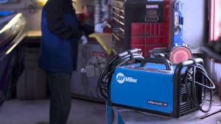 Millermatic 141 MIG Welder easy to use allinone MIG welder [upl. by Aneehsor]