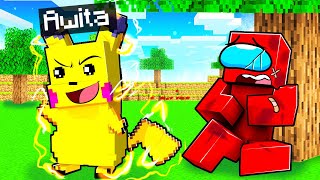 Jugando como POKÉMON PROTECTOR en Minecraft [upl. by Morton799]