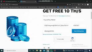 Earn Free Crypto from Ton Mining Site [upl. by Carr219]