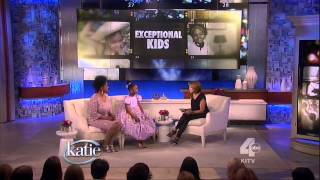 Mabou LOISEAU on Katie COURIC 8yearold polygot speaks 8 languages amp plays 8 musical instruments [upl. by Whitver]