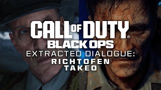 Black Ops 1 Zombies  Extracted Dialogue Takeo amp Richtofen [upl. by Jc677]