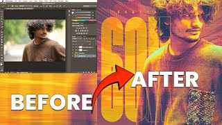 Photoshop 60K Poster Design Tutorial bobbygaadu [upl. by Notyrb]