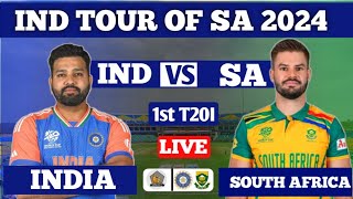 Live Match Today IND vs RSA 1st T20 Live Match India vs South Africa T20 Live Match Today [upl. by Annohsat738]