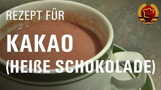 Schnell amp einfach Kakao kochen wie früher  alte Rezepte aus dem Osten 036 [upl. by Dor957]