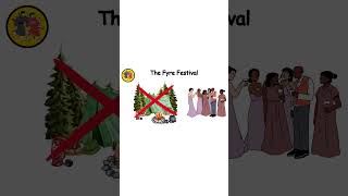 The Fyre Festival Explained Every Scam explained shorts [upl. by Imak392]