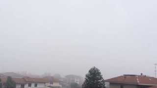 Larrivo della nebbia in TimeLapse  Pianura Padana [upl. by Lepper]