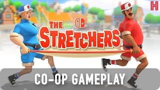 The Stretchers Gameplay First 1 Hour  Nintendo Switch COOP [upl. by Rats]