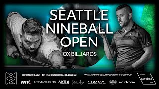 Raymond Linares vs Simon Pickering  WNT Seattle Nineball Open 2024  Qualification  OX Billiards [upl. by Annairoc]