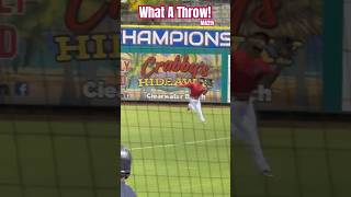 What a throw Phillies Prospect Raylin Heredia shows off the cannonBaseball ⚾️ Life MA2tv MILB [upl. by Jenifer]