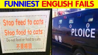 Most Hilarious Chinese English Translation Fails  funny humor [upl. by Aenotna929]