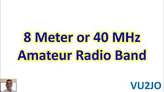 SV2SRX amp SV2BWY on 8M this morning Hamradio 40Mhz [upl. by Aphrodite613]