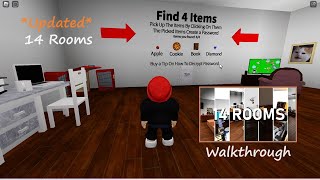 ROBLOX  Escape Room NEW  Walkthrough All 11 Rooms [upl. by Metcalf739]