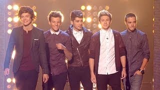 One Directions guest appearance  The X Factor UK 2012 [upl. by Buzz]