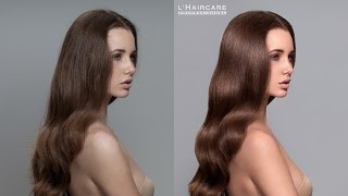 Hair Retouching  Time Lapse [upl. by Agneta]