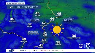 Warmer and breezier with lots of sunshine on Friday [upl. by Enetsirk]