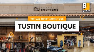 OC Goodwill Boutique Tustin Store Tour  VIRTUAL THRIFT STORE TOUR [upl. by Siari]