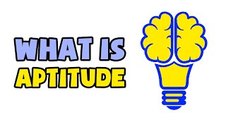 What is Aptitude  Explained in 2 min [upl. by Mendive]