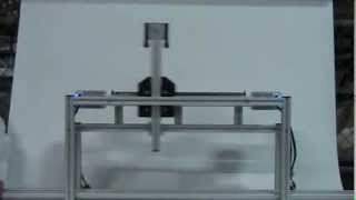 Macron Dynamics T Robot 2 Axis XZ Screaming fast by the end [upl. by Jephthah529]