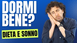 Cosa mangiare per dormire bene la notte 10 regole pratiche bonus [upl. by Inverson]