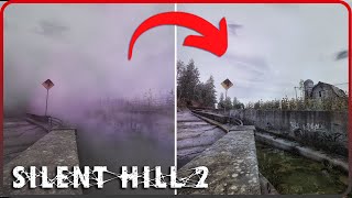 Silent Hill 2 Remake No Fog Comparison [upl. by Swope]