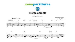 Partitura quotFrente a frentequot Enrique Bunbury [upl. by Tnarud84]