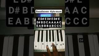 Bassthoven Kyle exum pianotutorial [upl. by Georgeanna]