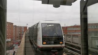 🇫🇷 Lille Metro  Ilevia Siemens VAL 208 EMU Transpole 2022 [upl. by Idnem]