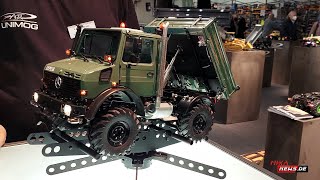 Intermodellbau Dortmund 2021  MercedesBenz UNIMOG 437 von ScaleART [upl. by Von642]