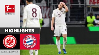 Frankfurt  FC Bayern 51  Highlights  MD 14 – Bundesliga 2324 [upl. by Pearle]