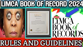 How to make Limca Book Of Records in 2024  Apply online LBR Complete Application Procedure of LBR🇮🇳 [upl. by Halik]