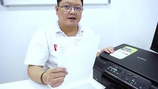 EP34 การใช้งาน Printer ยี่ห้อ Brother รุ่น DCPT500W [upl. by Karilla]