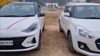 Grand i10 nios sportz Vs Swift vxi comparison videokaun si hai sbse jyada value for money car [upl. by Glennon208]