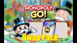 Monopoly Go Swap Pack Beware Lost My 5 Star [upl. by Olifoet]