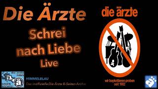 Die Ärzte Schrei Nach Liebe Live [upl. by Yenot451]