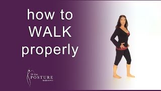 Posture Coach Explains How to WALK Properly [upl. by Laaspere]