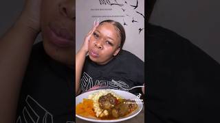 oxtail and samp😋🍲🥩southafricanyoutuberfood asmr shorts eating youtube oxtails trendingshorts [upl. by Mcnutt]