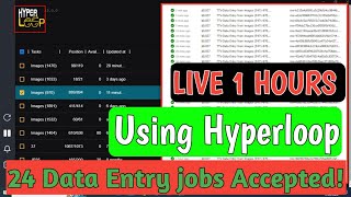 hyperloop data entry software  Microworkers data entry Hyperloop server [upl. by Loresz]