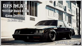 NFS HEAT 900HP BUICK GNX GOES DRIFTING IN PALM CITY [upl. by Akeemat]