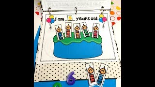 Preschool Activities Binder All About Me [upl. by Dasa]