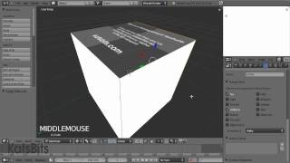 Transparent Textures in Blender HD [upl. by Naellij]