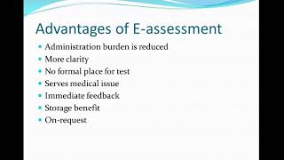 E Assessment [upl. by Fischer]