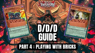 YuGiOh DDD Beginners Guide Part 4 Playing with Bricks  Master Duel  TCG [upl. by Latsryk]