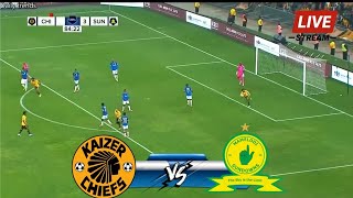 LIVE  Kaizer Chiefs vs Mamelodi Sundowns  Black Label Knockout Stage  Goals amp Extended Highlights [upl. by Nirat]