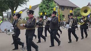 Schutterij st nicolaas Heythuysen optocht 2 Meijel 2023 [upl. by Uball67]