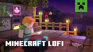 Minecraft LoFi Soothing synths for mining blocks​ [upl. by Ianahs]