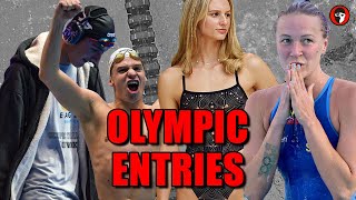 SWIMSWAM BREAKDOWN LIVE  Olympic Entry Deep Dive [upl. by Nimzay]