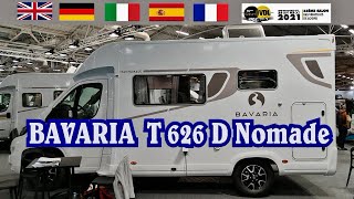 BAVARIA T626D Nomade  SVDL Paris Le Bourget 2021 7 [upl. by Corabelle]