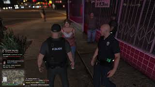 LSPDFR Night Police Patrolling CITY OF LOS SANTOS [upl. by Oberon184]