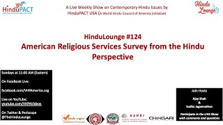 HinduLounge 124 Mandir Attendance in the US [upl. by Hannahoj817]